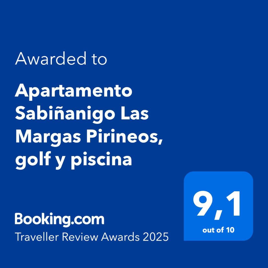 Apartamento Sabiñanigo Las Margas Pirineos, golf y piscina Sabiñánigo Exterior foto